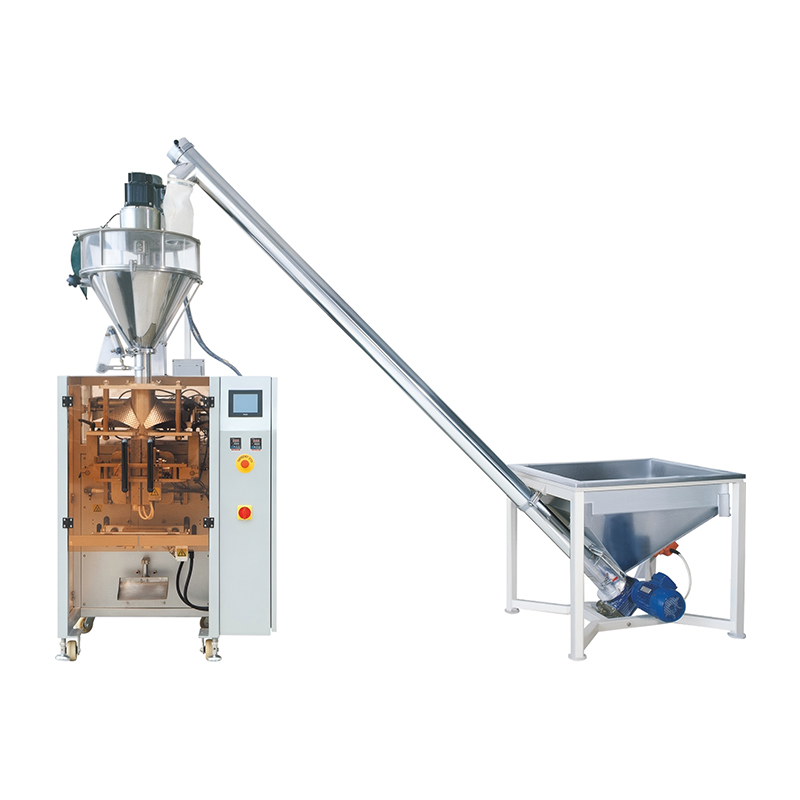 Auger filling and packaging system (for powder products)